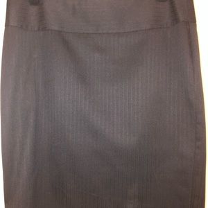 Express Design Studio Ribbed Pencil Skirt